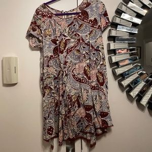 Baby-Doll Floral Dress From Urban Outfitters